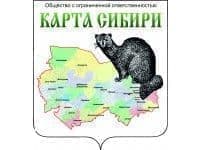 Карта Сибири