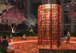 ГК «Гранель» установила на территории ЖК MYPRIORITY Basmanny арт-объект