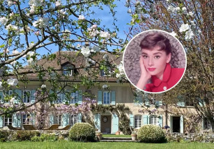 В Швейцарии продается дом Одри Хепберн
