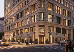 В доме-утюге Нью-Йорка выставили на продажу первую квартиру